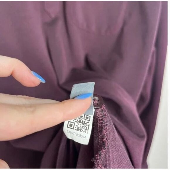 Bonobos Mens Long Sleeve Button-Up Shirt XXL 100% Cotton Purple - Picture 5 of 6